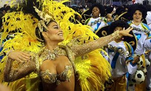 Soccer, samba, and Carnival: Rio promises to be a colorful host.